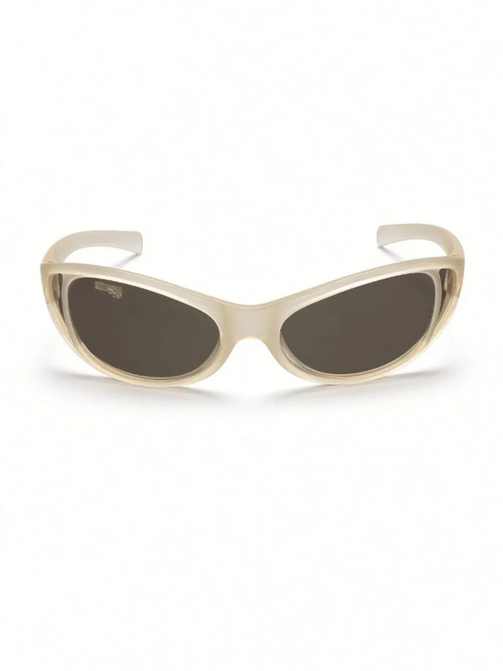 Versus Versace MOD E87 COL 657/218 Cream Wrap Sunglasses Italy Unisex